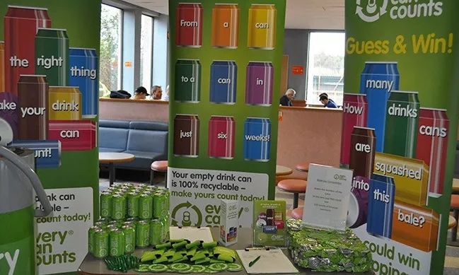 歐洲 “每罐回收”倡議項目十年，社會各界積極響應并參與